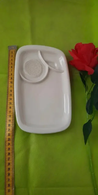 Piatto Antipastiera in Porcellana Bianca