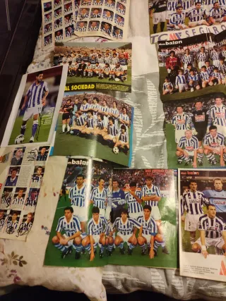 Póster Real Sociedad Finales 90s/2000s