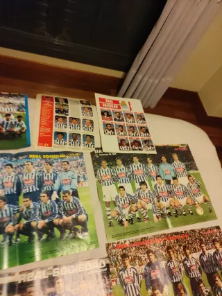 Póster Real Sociedad Finales 90s/2000s