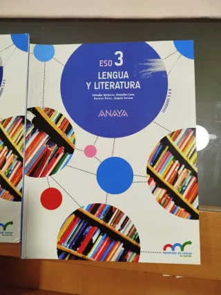 Libro texto Lengua y Literatura.3 Eso.Trimestral.
