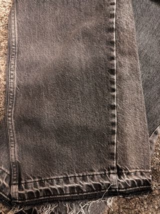 Pantalones Flare Grises