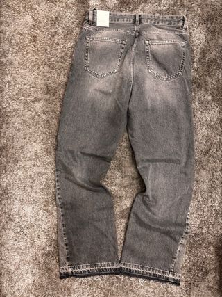 Pantalones Flare Grises