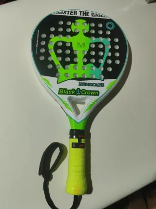 Pala de Pádel Black Crown Hurricane