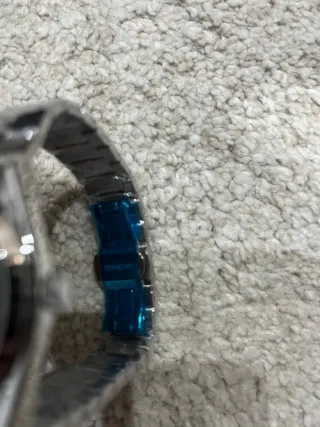 Reloj Pulsar Verde y Plateado