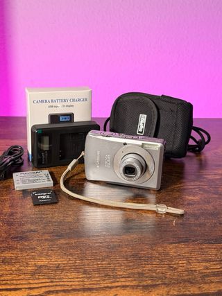 Cámara Digital Canon IXUS 65 Plata