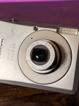 Cámara Digital Canon IXUS 65 Plata