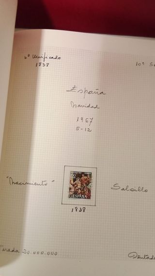 Álbum Olegario para sellos