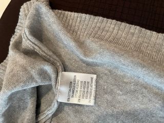 Maglioncino grigio in cotone