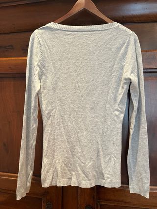 Maglioncino grigio in cotone