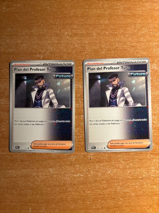 Cartas Pokémon Plan del Profesor Turo