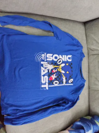 Camiseta Sonic Gotta Go Fast Talla 8-10
