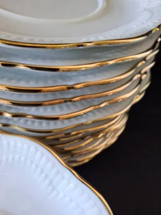 15 PLATOS PORCELANA SCHIRNDING BAVARIA