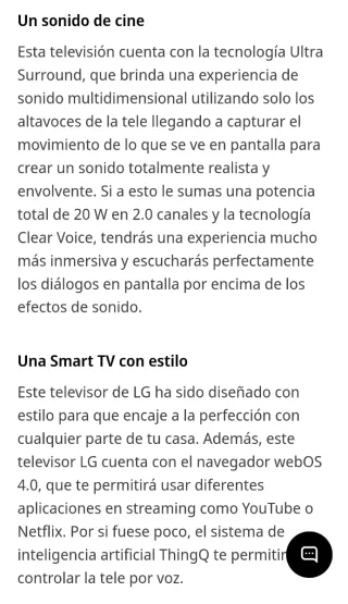 TV LG 65 UHD 4K Smart TV ThinQ