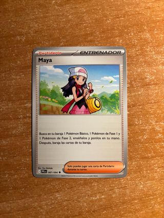 Carta Pokémon Maya