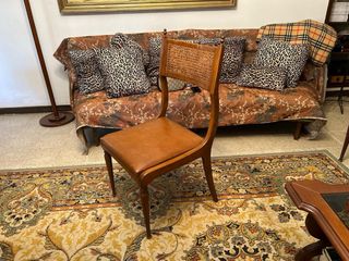 Mesa de madera vintage y 6 sillas