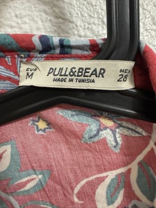 Camisa Manga Corta Estampada Pull & Bear