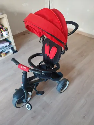 Triciclo Evolutivo Qplay Rito Rojo