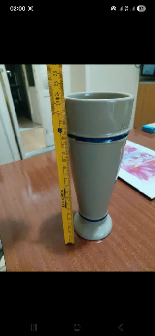 Vintage Boccale Staffel 500ml Stoneware Germania