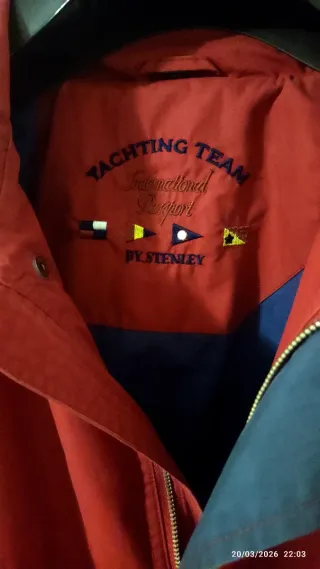 Giacca antivento "Yachting Team by Stenley"