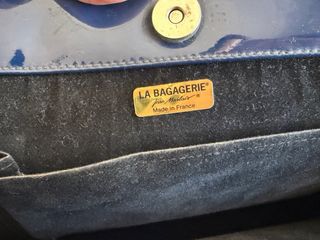 Bolso charol azul Bagagerie Francia