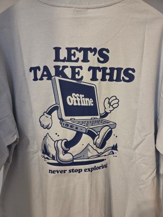 T-shirt The North Face - Sky blue - XL - 1653-13