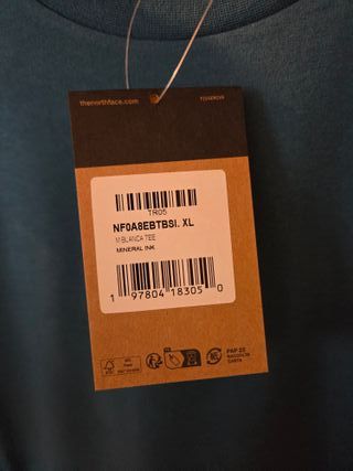 T-shirt The North Face - Blue - XL - 1510-16x4