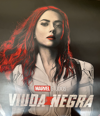 Poster Viuda Negra black widow Marvel Studios