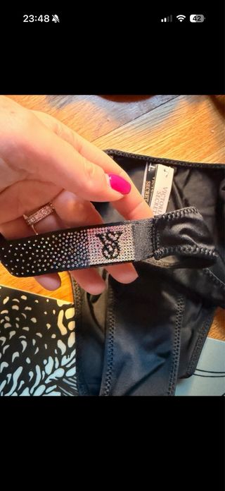 Completo intimo Victoria's Secret nero