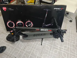 Patinete Eléctrico Ducati Pro II Evo Negro/Gris