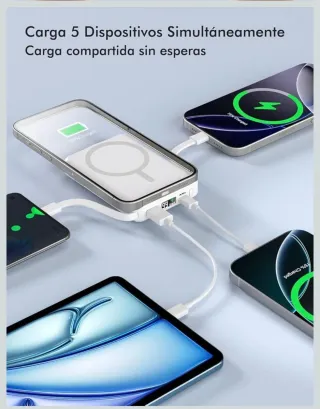 Batería Externa Magnética 10000 mAh Magsafe