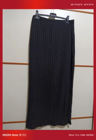 Gonna lunga Shein Curve nera