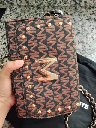 Bolso Lola Casademunt Marrón Negro