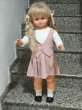 Muñeca grande 89 cm años 90