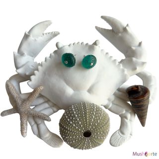 Pendientes replica de Erizo en Plata y Resina