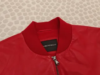 Chaqueta Piel Roja Emporio Armani