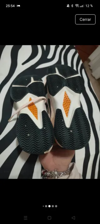 Zapatillas Nike Tenis Rosa y Verde