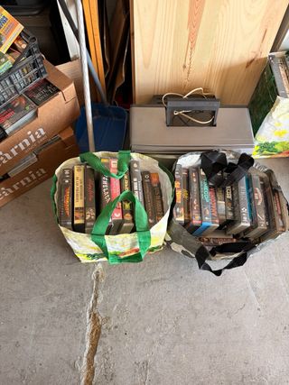 Cientos de Películas VHS y DVD originales