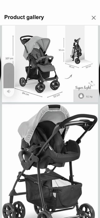 Oferta!!Cochecito Hauck Trio Set Bebé