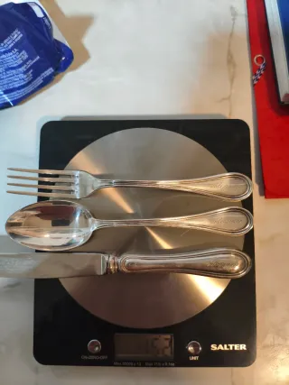 Cubiertos de plata 925