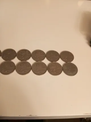 16 Monedas 25 Pts Mundial 82