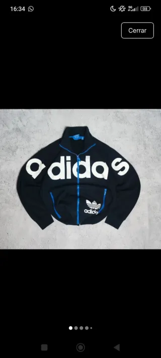 Sudadera Adidas original vintage talla M