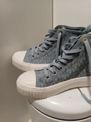 Botas Michael Kors Azul/Blanco