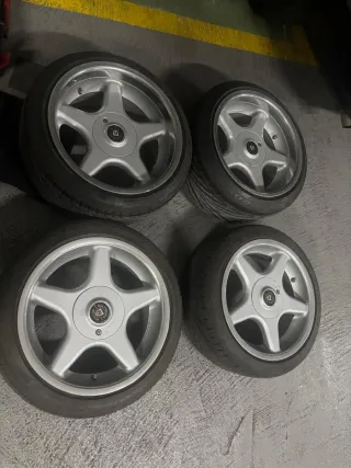 Llantas Brock 5 16" doble medida