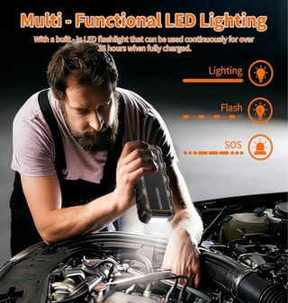 Arrancador de Coches Power Bank 7000A