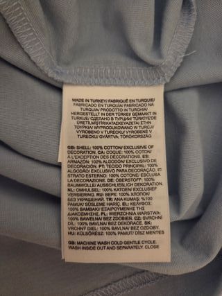 T-shirt The North Face - Sky blue - M - 1648x2-13