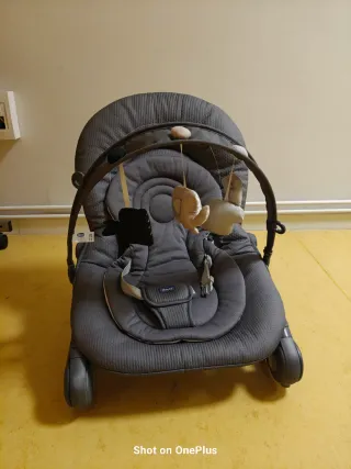 Hamaca para bebé Chicco gris