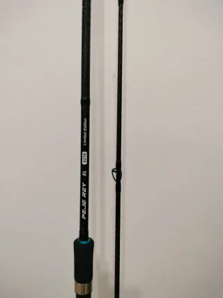 Caña y carrete pesca