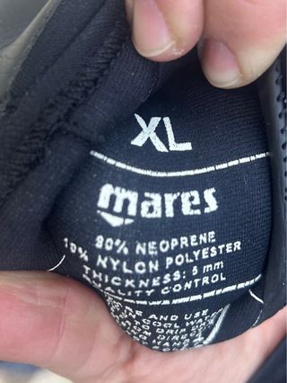 Guantes de buceo Mares Neopreno