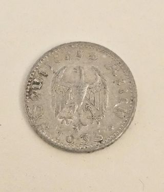 Lote 4 Monedas Antiguas 50 Pfennig