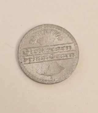 Lote 4 Monedas Antiguas 50 Pfennig